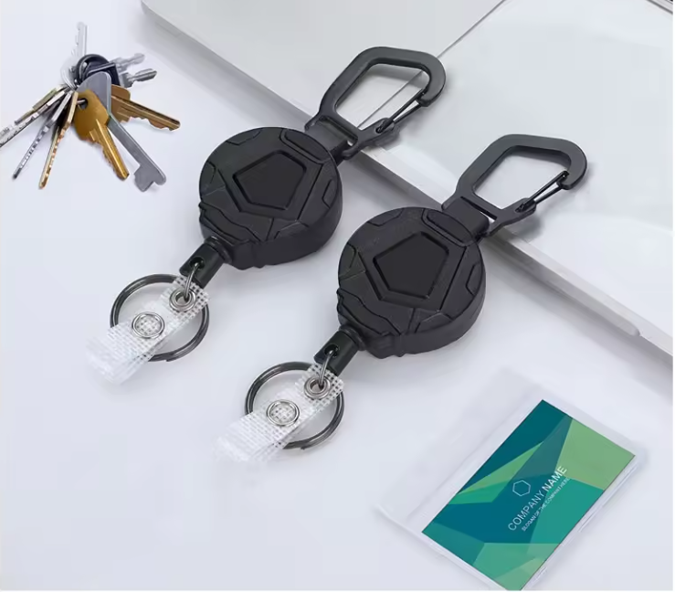 Designz3D Retractable Keychain Badge Holder - 1 Pack