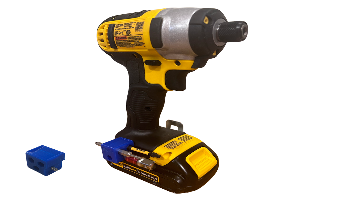 Drill Bit Holder for DeWalt, Impact Drivers, Cordless Tool Accessories Organizer