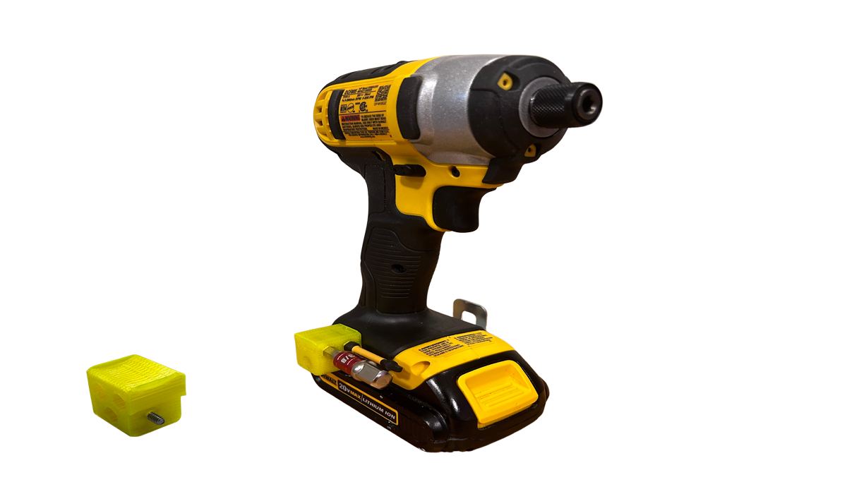 Drill Bit Holder for DeWalt, Impact Drivers, Cordless Tool Accessories Organizer