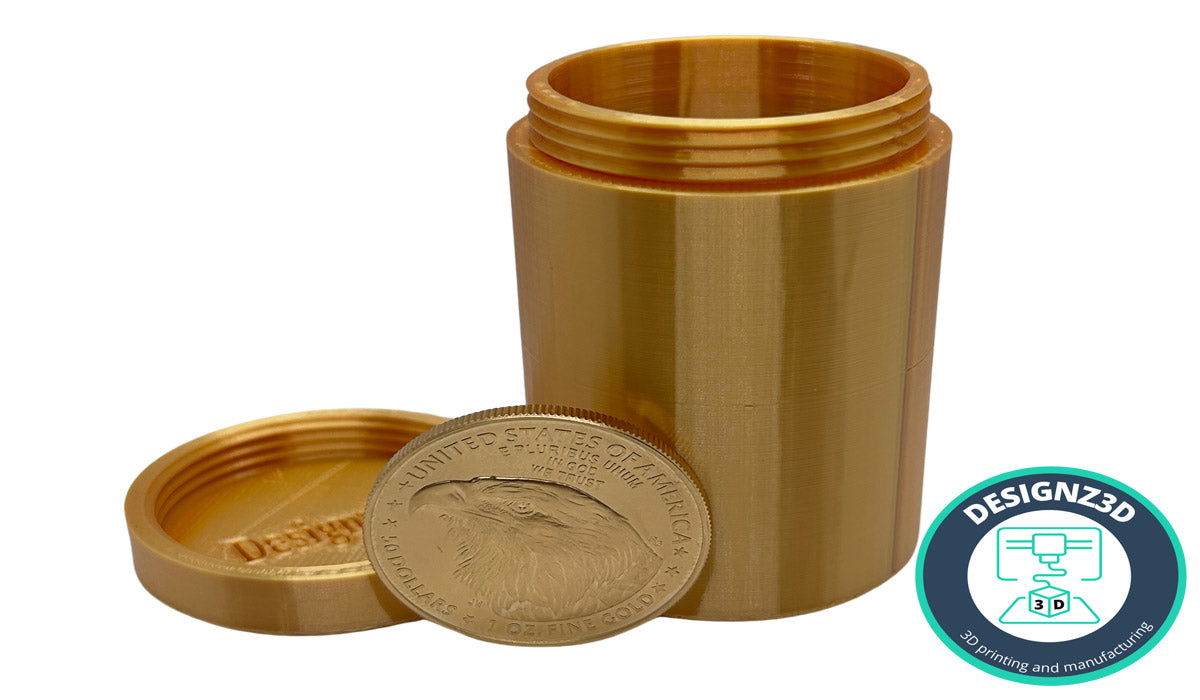 1oz Gold Coin Holder, airtight (Holds 20)