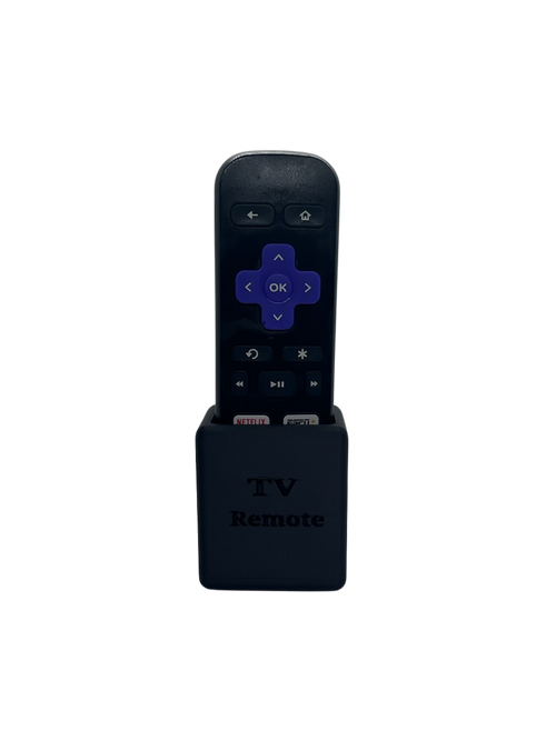 Remote Controller Wall Mount Holder for Roku, Short-Term Rentals, Home, Hole-Free