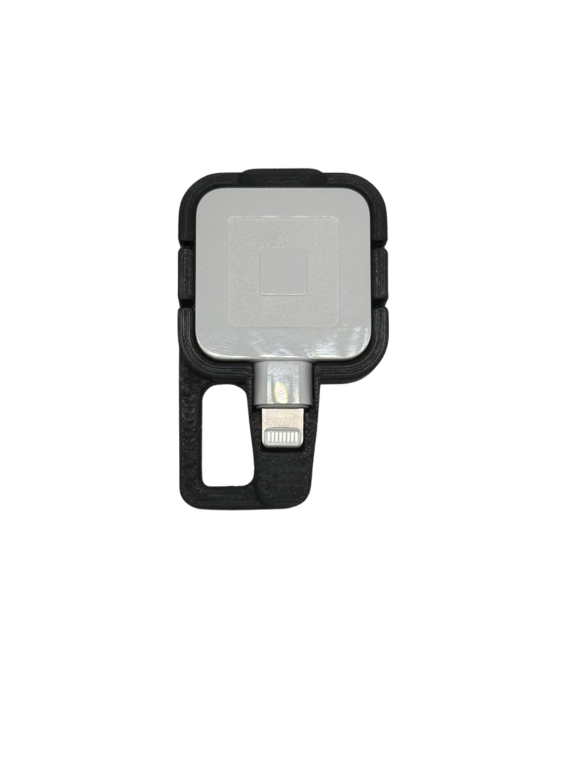 Keychain Case for Square Reader (Lightning Connector), Square Reader Magstripe Case Holder, Multiple Colors