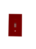 Brick Wall Plate, Single Toggle Light Switch Cover for Kids Bedroom, Game Room, 1-Gang