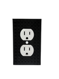 Brick Wall Plate, Electrical Outlet Cover for Kids Bedroom, Game Room, 1-Gang