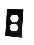 Brick Wall Plate, Electrical Outlet Cover for Kids Bedroom, Game Room, 1-Gang